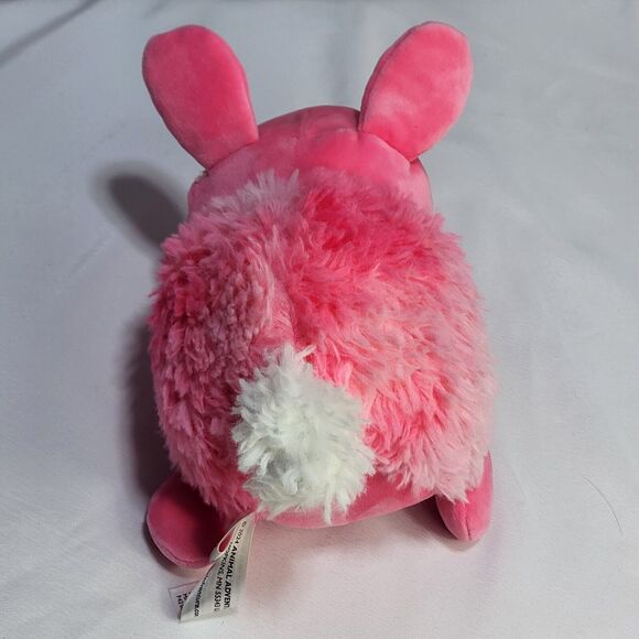 Animal Adventure Pink Bunny Rabbit 8" Stuffed Plush Spring Easter Toy Doll - Picture 7 of 8